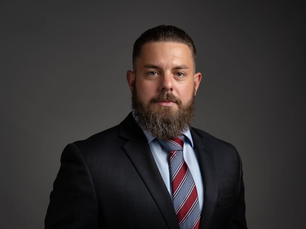 Man posing for a headshot